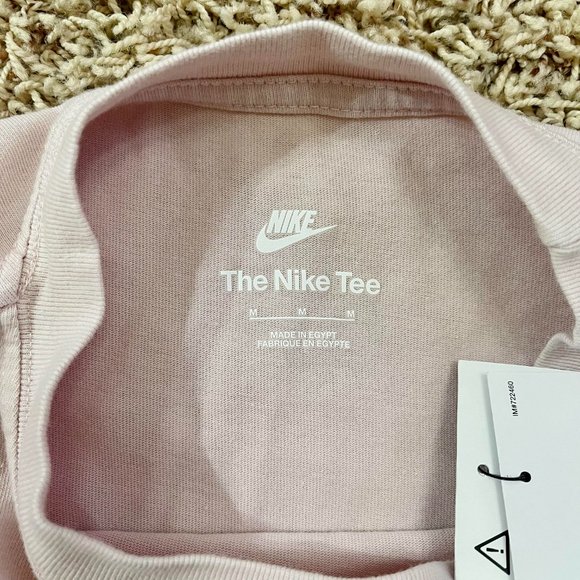 Nike Men’s Sportswear Max 90 Long Sleeve T-Shirt Pink DZ3080-699, Size Medium - Picture 4 of 7